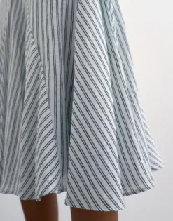 TSELOWEN LR CRINKLE MAXI SKIRT WVN