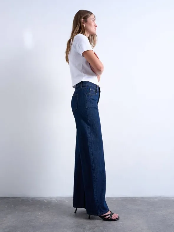 TSEMBER LR WIDE DNM JEANS DB NOOS