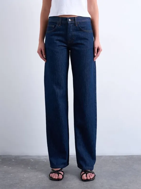 TSEMBER LR WIDE DNM JEANS DB NOOS