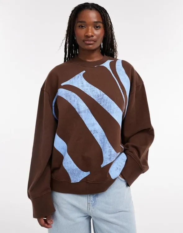 TSGLEA GRAPHIC NYC OVERSIZED SWEAT