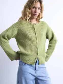 TSNYLA RIB CARDIGAN