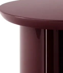 Tung Table JA3, Burgundy Red
