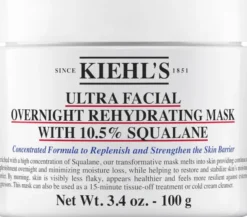 Ultra Facial Overnight Rehydrating Mask with 10. 5% Squalane