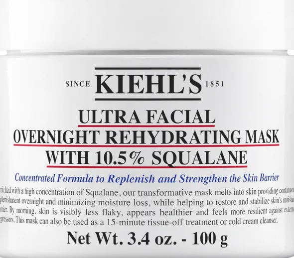 Ultra Facial Overnight Rehydrating Mask with 10. 5% Squalane