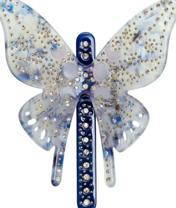 Vanessa Blue Hairclip