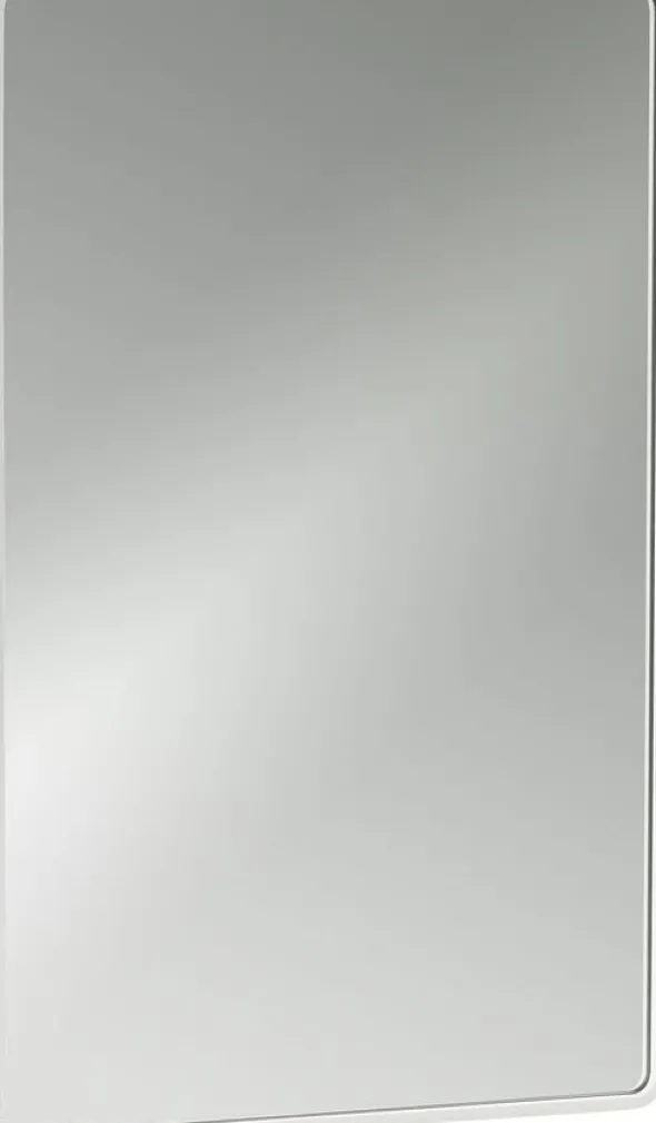 Väggspegel Rim 70x44 cm White