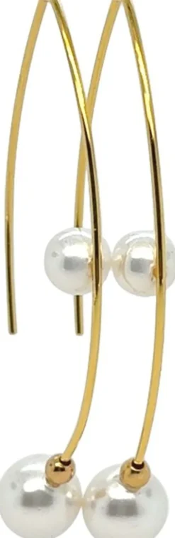 Vida Pearl Earring - Gold