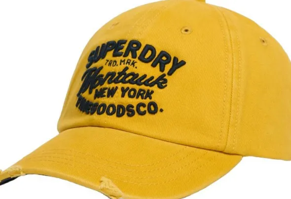 VINTAGE APPLIQUE BASEBALL CAP