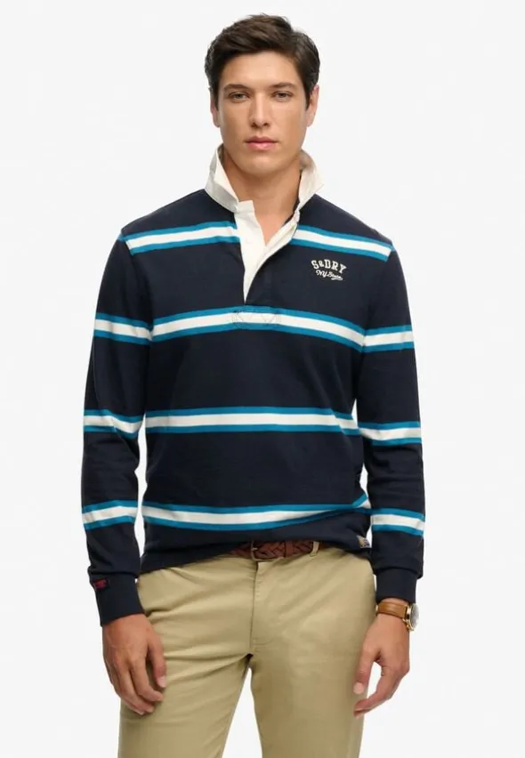 VINTAGE ATHLETIC STRIPE RUGBY