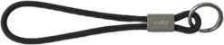 Vipp320 Key strap, Loft, black/metal, 18 cm