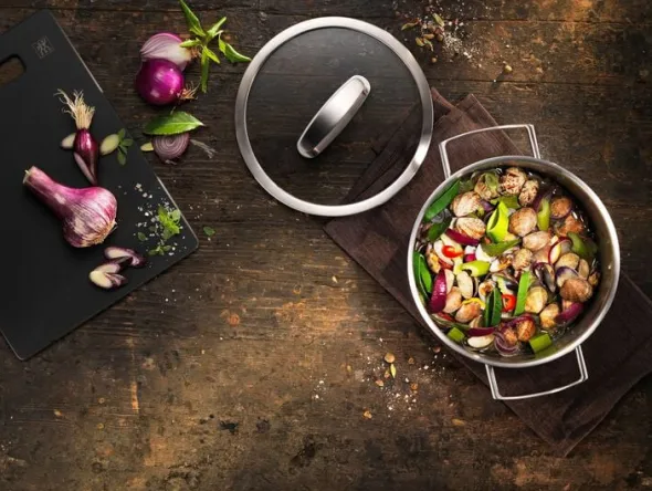 Vitality 5-st, Gryt & kastrullset, Silver