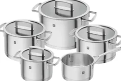 Vitality 5-st, Gryt & kastrullset, Silver