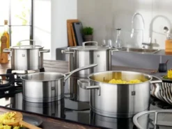 Vitality 5-st, Gryt & kastrullset, Silver