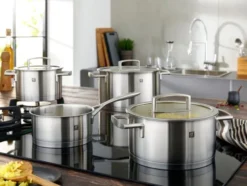 Vitality 5-st, Gryt & kastrullset, Silver