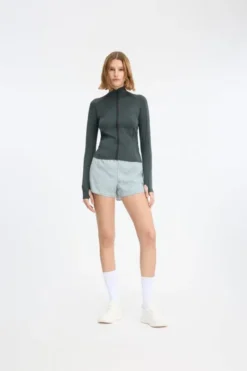 Womens Full Zip Running Top