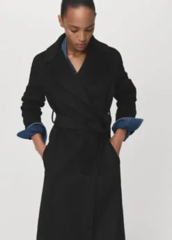 WOOL BLEND COAT. -- BATIN