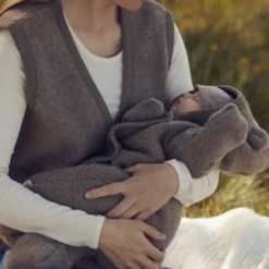 Woolly fleece suit