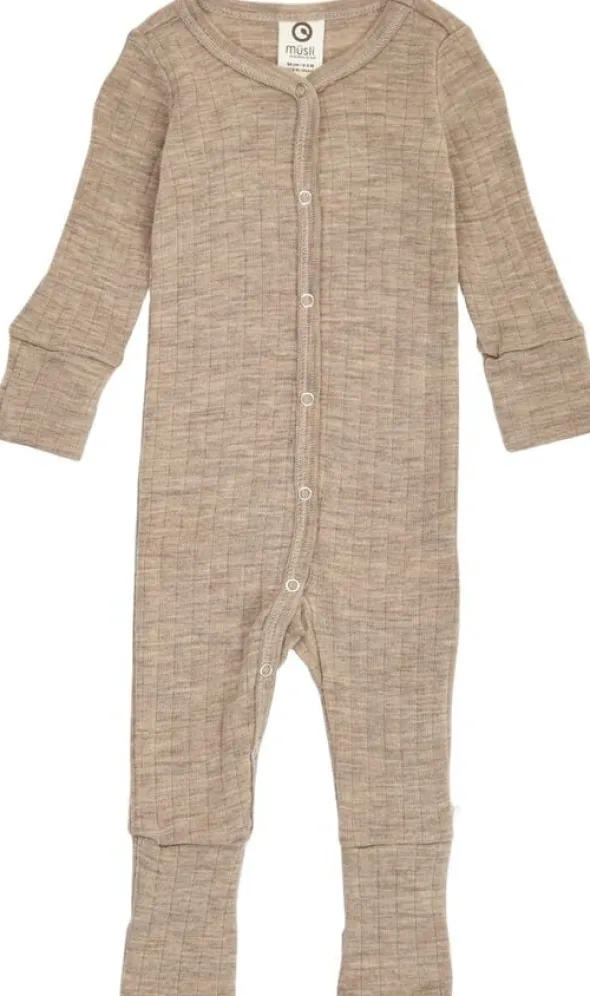 Woolly rib bodysuit