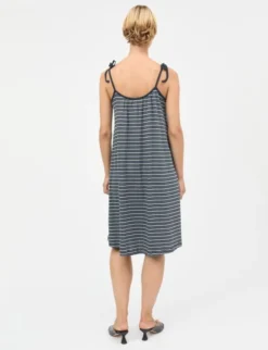 2x2 Cotton Stripe Stine Dress