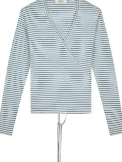2x2 Cotton Stripe Susi LS Top