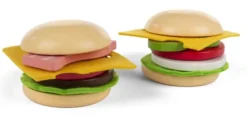 2xTRÆ BURGER SÆTmVELCRO