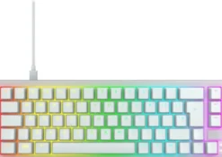 Xtrfy K5V2 Compact - Transparent White Tastatur