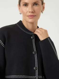 YASJENA LS KNIT CARDIGAN